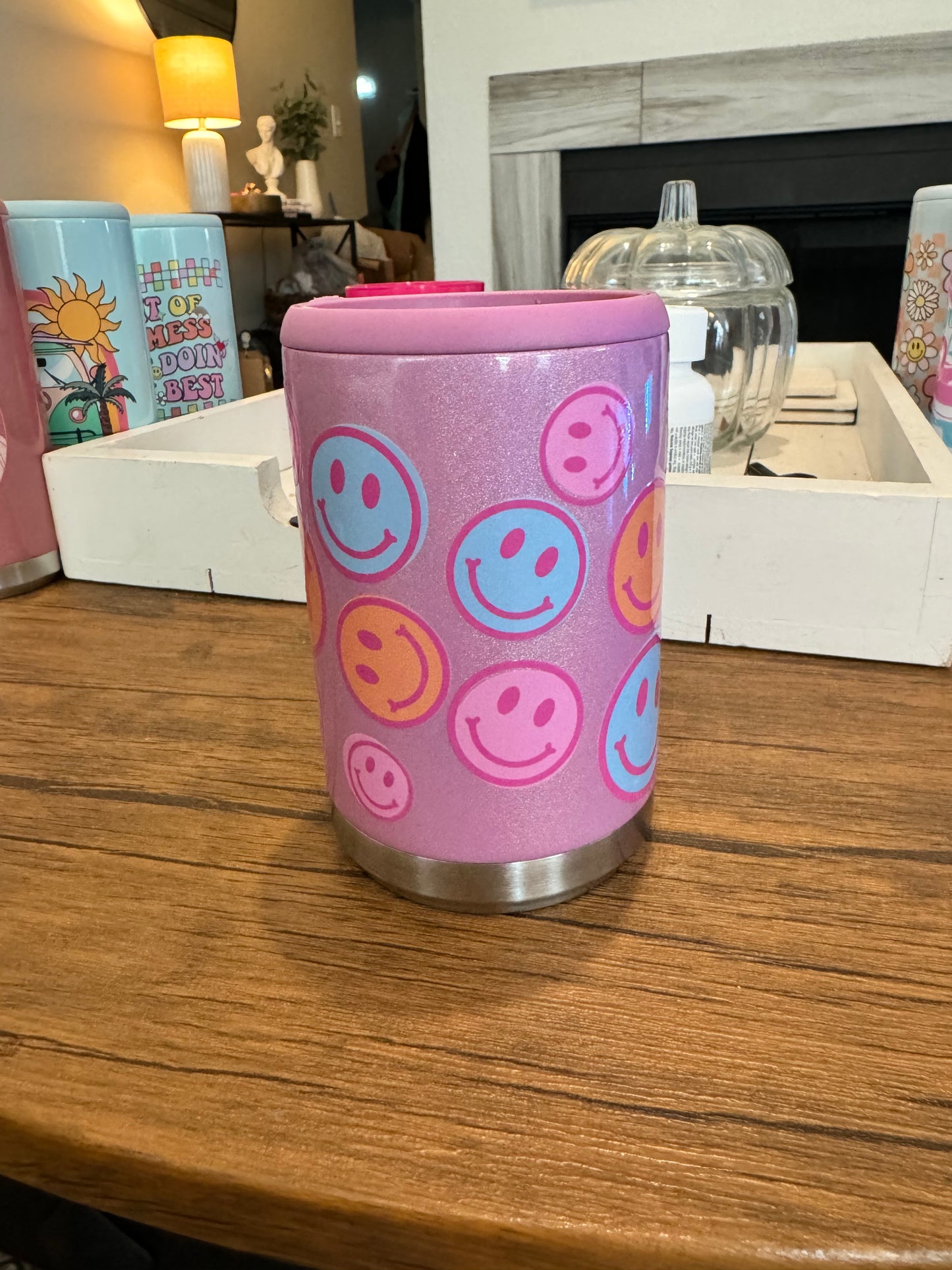 Smiley Can Koozie