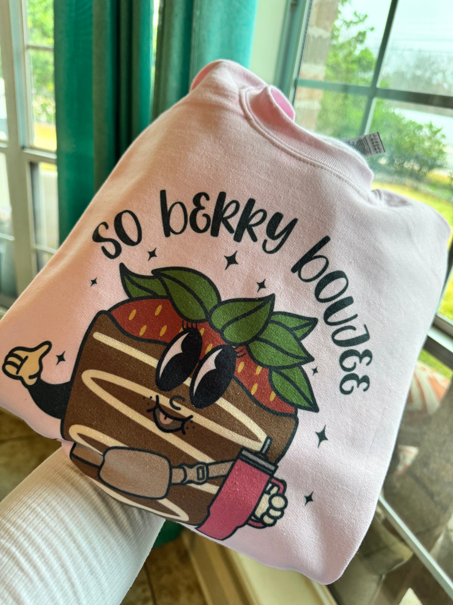 So Berry Boujee Crewneck.