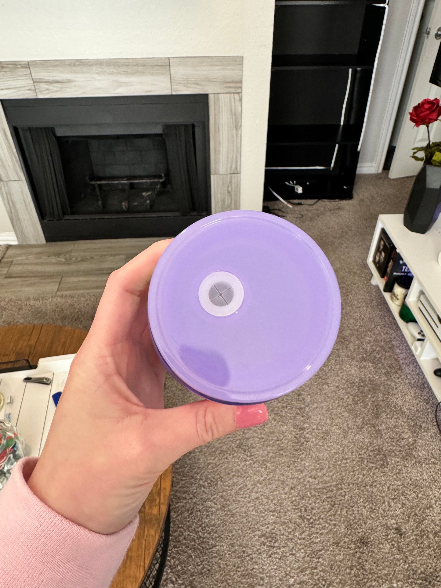 Boujee Cups and Candy Purple jelly 16 oz can glass